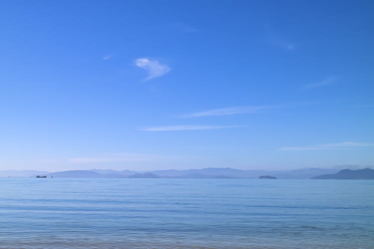 小豆島 海 鹿島海岸