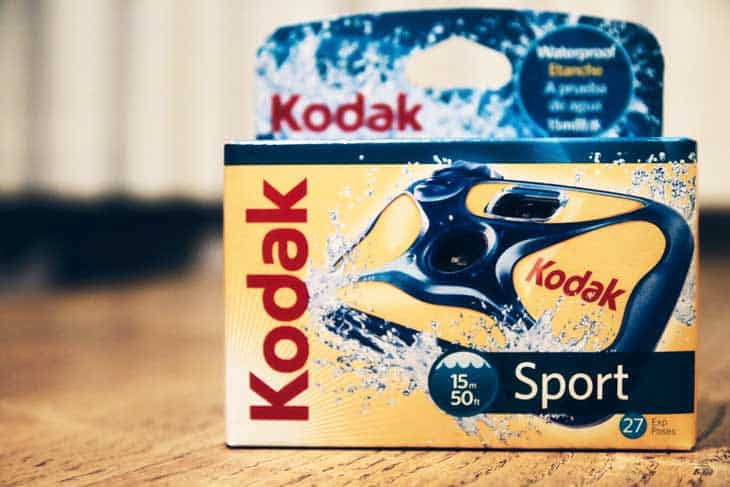 Kodak 防水使い捨てカメラ