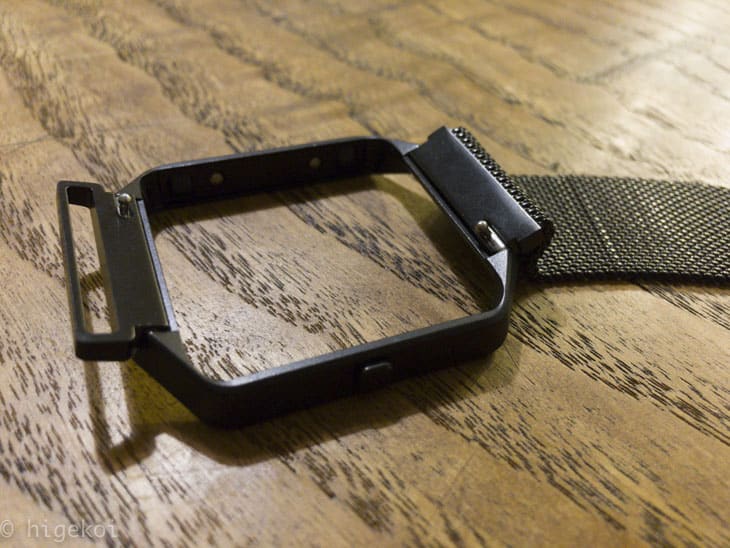 Fitbit Blaze スチールベルト