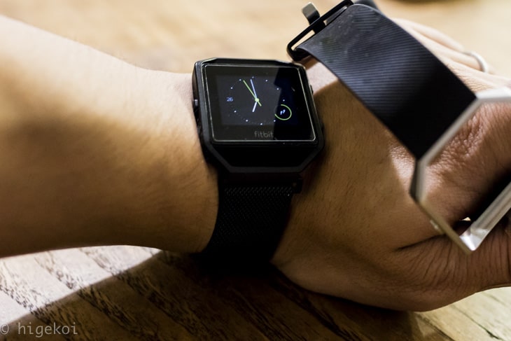 Fitbit Blaze スチールベルト