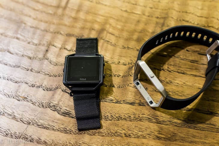 Fitbit Blaze スチールベルト