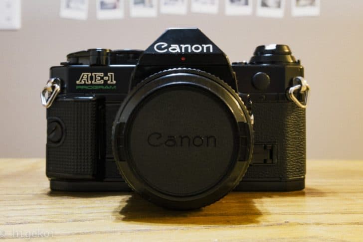 フィルムカメラ『Canon AE-1 PROGRAM』の外観と特徴 - 45House