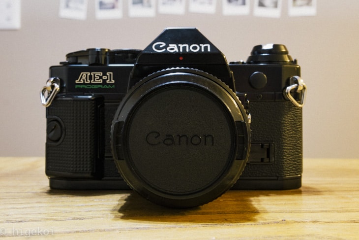 フィルムカメラ『Canon AE-1 PROGRAM』の外観と特徴 NotOlder
