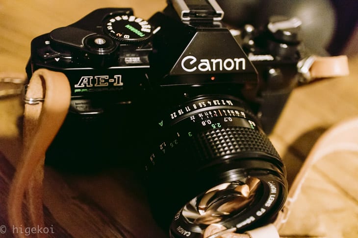 フィルムカメラ『Canon AE-1 PROGRAM』の外観と特徴 - NotOlder