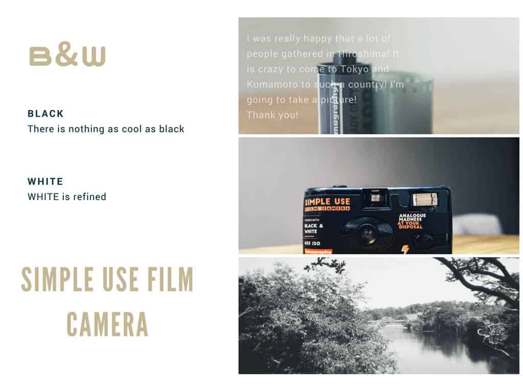 ロモグラフィーSimple Use Film Camera B＆Wの作例