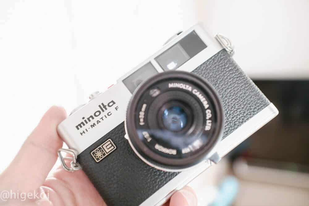 気軽に撮れるフィルムカメラ『MINOLTA HI-MATIC F』で桜を試し撮り