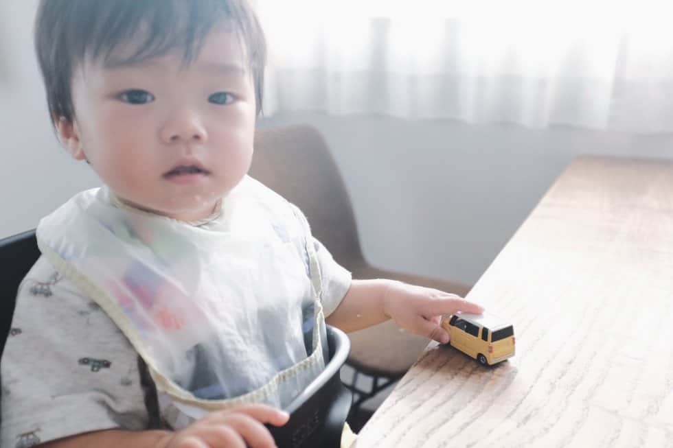 パパイヤイヤ期対策⑤ モノや食べ物でつる