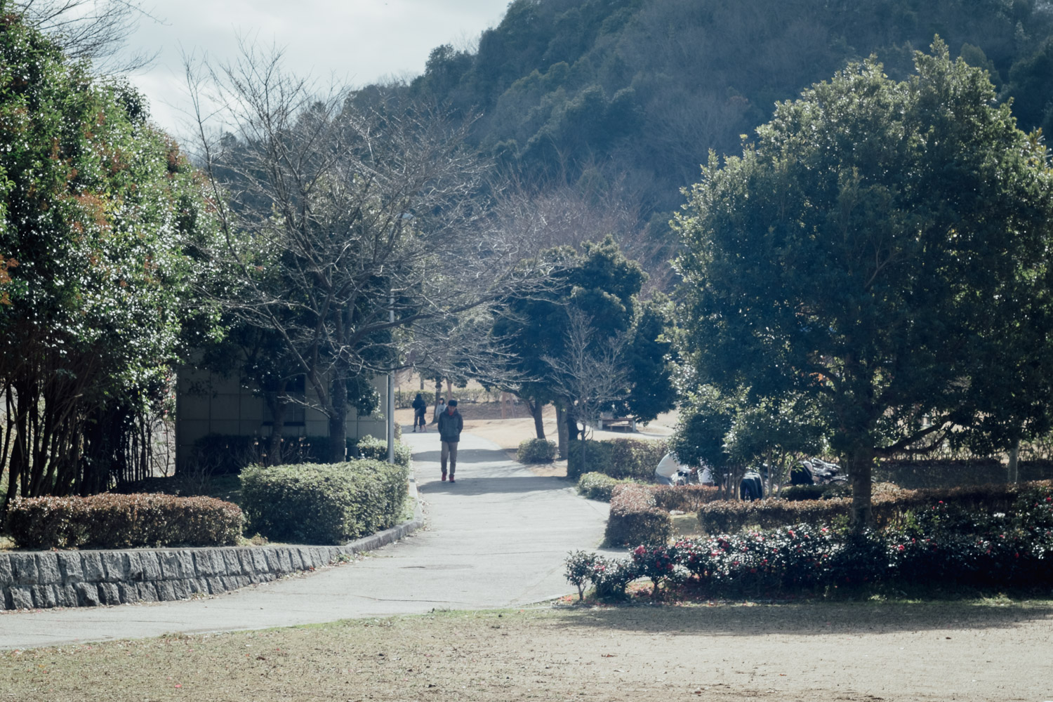 井原リフレッシュ公園が広くて人も少なくて最高だった 45house